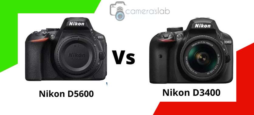 Nikon D3400 vs D5600