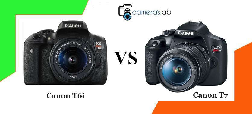 Canon T6i vs T7
