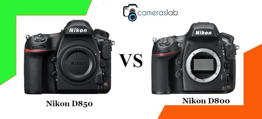 Nikon D800 vs D850